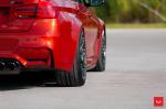 BMW M3 Sedan on Vossen Wheels (VFS4) 2017 года